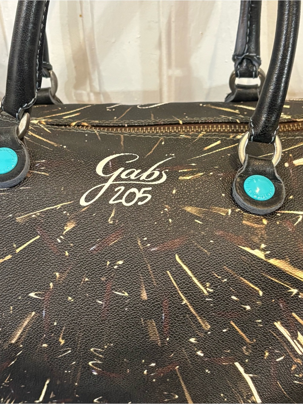 GABS Leather crossbody bag - Picture 2 of 8